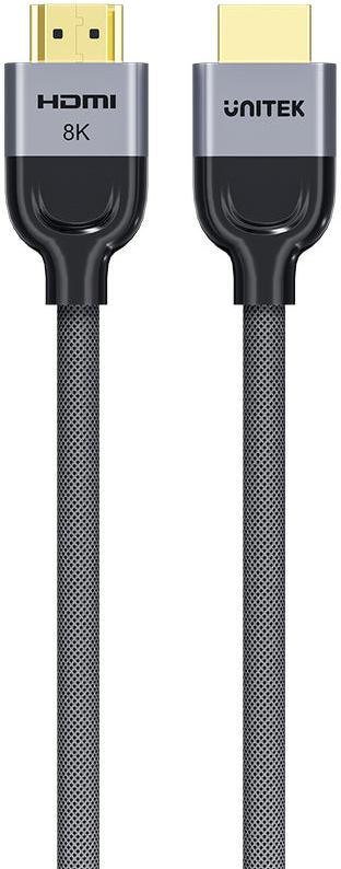 Unitek przewód 8K LUX HDMI 2.1 oplot 1,5 M