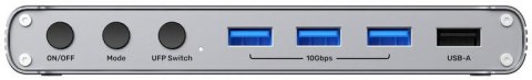 Przełącznik KVM Unitek USB-C 10Gbps z HDMI i transferem plików między systemami