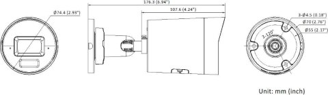 Kamera IP Hikvision DS-2CD2046G3-IZ2UY/SL(2.8/4mm)BLACK
