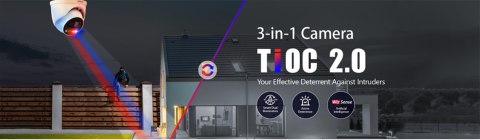 Kamera IP TIOC 3.0 DAHUA IPC-HDBW3849R1-ZAS-PV-27135-S5 Opakowanie zbiorcze 4szt.