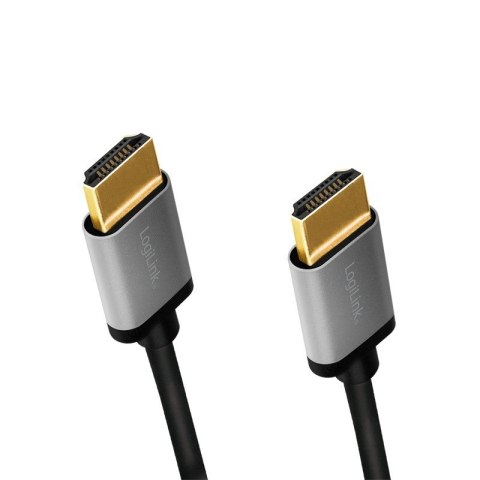 Kabel HDMI 4K/60Hz aluminium 5m Czarny Kabel HDMI 4K/60Hz aluminium 5m Czarny