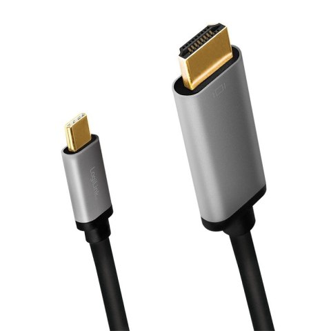 Kabel USB-C do HDMI, 4K 60Hz aluminiowy 1.8m Kabel USB-C do HDMI, 4K 60Hz aluminiowy 1.8m