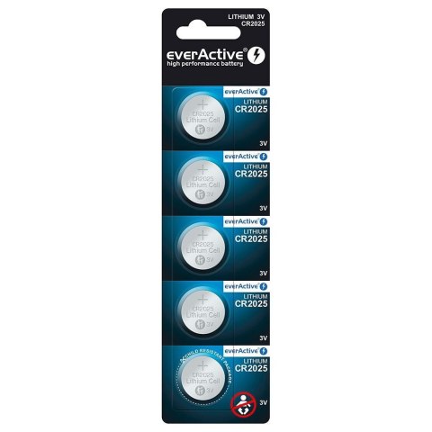 Bateria litowa CR2025 blister 5 szt. Bateria litowa CR2025 blister 5 szt.
