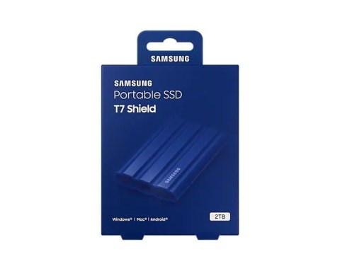 Dysk SSD T7 Shield 2TB USB 3.2, niebieski