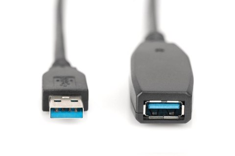 Kabel przedłużający USB 3.0 SuperSpeed Typ USB A/USB A M/Ż aktywny 20m Czarny Kabel przedłużający USB 3.0 SuperSpeed Typ USB A/USB A M/Ż aktywny 20m Czarny