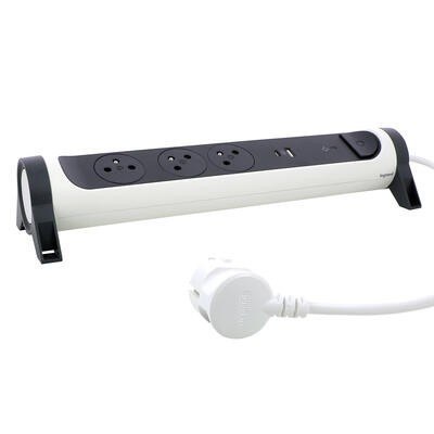 Przedłużacz ochr. 3x2PZ +USB A/C 1,5m Przedłużacz ochr. 3x2PZ +USB A/C 1,5m