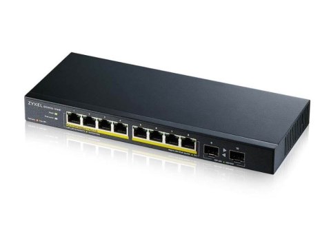 Przełącznik GS1100-10HP-EU0102F 120W PoE 8xGigabit 2xFiber Uplilk Switch Przełącznik GS1100-10HP-EU0102F 120W PoE 8xGigabit 2xFiber Uplilk Switch