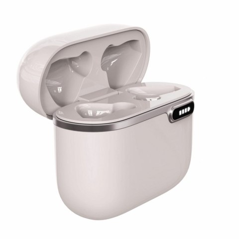 Słuchawki Bluetooth z HQ mikrofonem TWS (USB-C) Białe Słuchawki Bluetooth z HQ mikrofonem TWS (USB-C) Białe