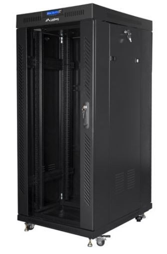 Szafa instalacyjna RACK stojąca 19 cali 37u 800x1000 czarna drzwi szklane LCD (flat pack) Szafa instalacyjna RACK stojąca 19 cali 37u 800x1000 czarna drzwi szklane LCD (flat pack)
