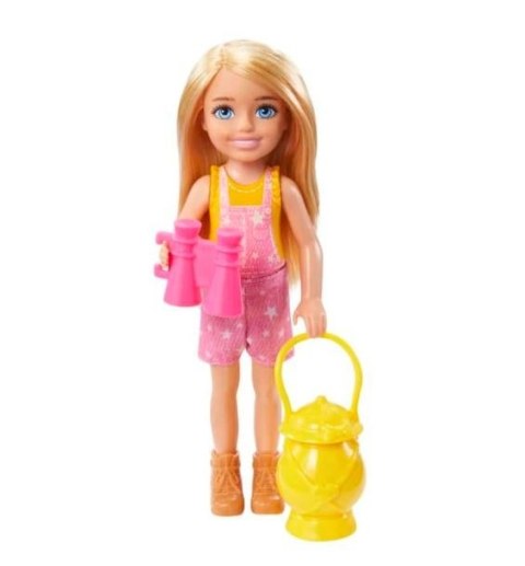 Zestaw Barbie Kemping Chelsea Lalka + śpiwór Zestaw Barbie Kemping Chelsea Lalka + śpiwór