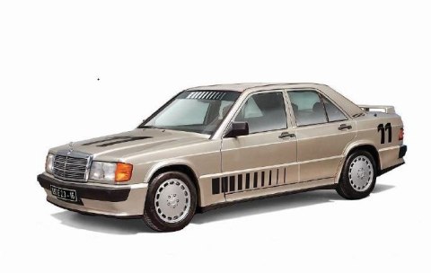 Model plastikowy Mercedes 190E 2.3 16V 1/24 Model plastikowy Mercedes 190E 2.3 16V 1/24