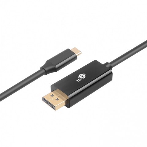 Kabel USB C - Displayport 2m czarny Kabel USB C - Displayport 2m czarny