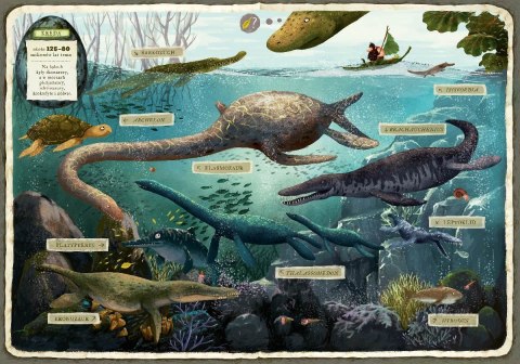 Książeczka Opowiem ci, mamo, co robią dinozaury Książeczka Opowiem ci, mamo, co robią dinozaury