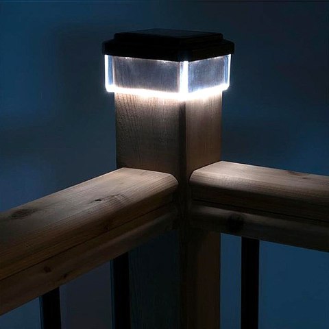Lampa solarna na słupek 100x100 GB128