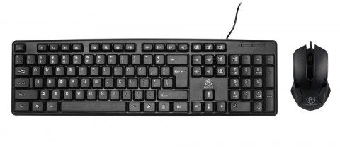 Zestaw USB klawiatura + mysz Simson 1,8m Zestaw USB klawiatura + mysz Simson 1,8m