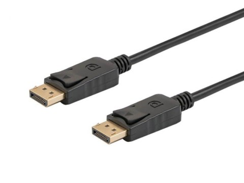 Kabel DisplayPort (M) - DisplayPort (M) v1.2 2m, CL-136 Kabel DisplayPort (M) - DisplayPort (M) v1.2 2m, CL-136