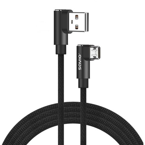 Kabel z dwustronnym złączem USB Micro USB - USB A 1m, CL-161 Kabel z dwustronnym złączem USB Micro USB - USB A 1m, CL-161