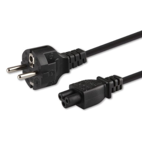 Kabel zasilający koniczynka, 1,2m, wielopak 10 szt., CL-67 Kabel zasilający koniczynka, 1,2m, wielopak 10 szt., CL-67