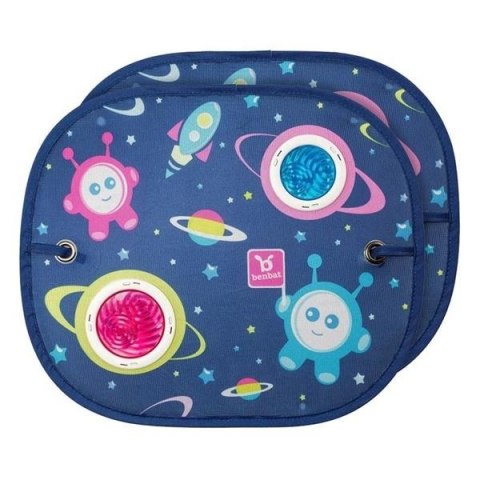 Osłona przeciwsłoneczna na szybę okrągła - Space Collection 2-pak Osłona przeciwsłoneczna na szybę okrągła - Space Collection 2-pak