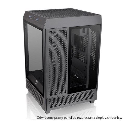 Obudowa - The Tower 500/Black tg*3/ 120mm*2 Obudowa - The Tower 500/Black tg*3/ 120mm*2
