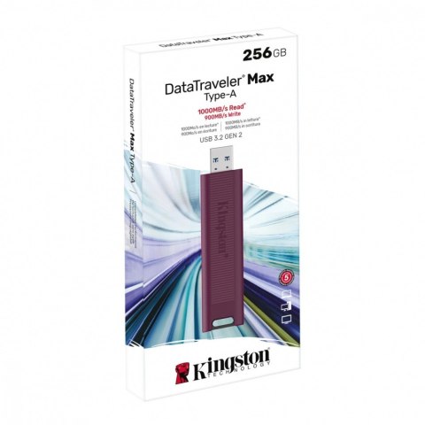 Pendrive Data Traveler MAX A 256GB USB-A 3.2 Gen2 Pendrive Data Traveler MAX A 256GB USB-A 3.2 Gen2