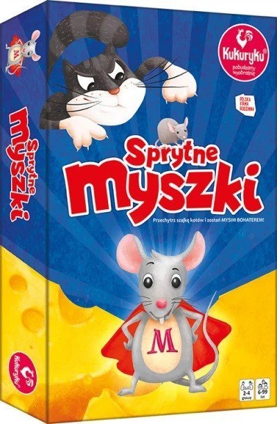 Gra Sprytne myszki Kukuryku Gra Sprytne myszki Kukuryku