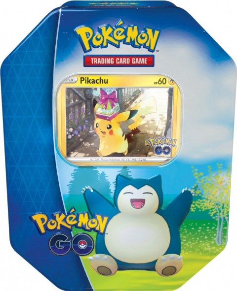 Karty Pokémon Go Tin Box Snorlax Karty Pokémon Go Tin Box Snorlax