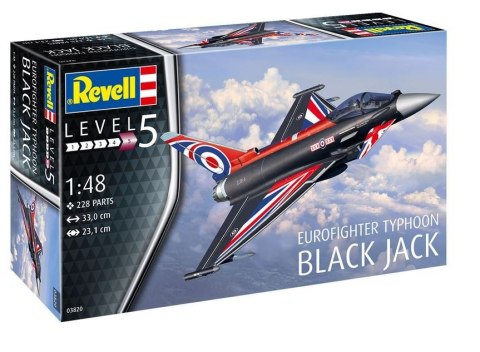 Model plastikowy Eurofighter Black Jack 1/48 Model plastikowy Eurofighter Black Jack 1/48