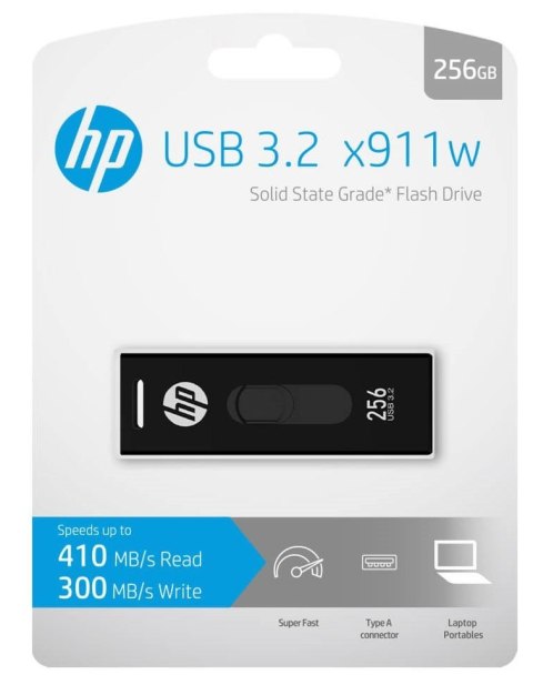 Pendrive 256GB HP USB 3.2 USB HPFD911W-256 Pendrive 256GB HP USB 3.2 USB HPFD911W-256