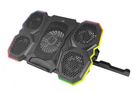 Podstawka chłodząca gaming LED RGB Breva Podstawka chłodząca gaming LED RGB Breva