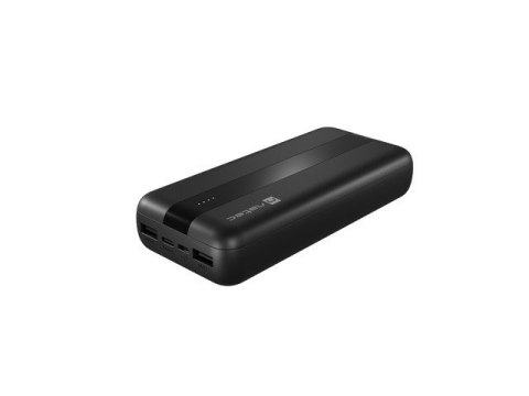 Powerbank Trevi 20000mAh 2x USB-A + USB-C Czarny Powerbank Trevi 20000mAh 2x USB-A + USB-C Czarny