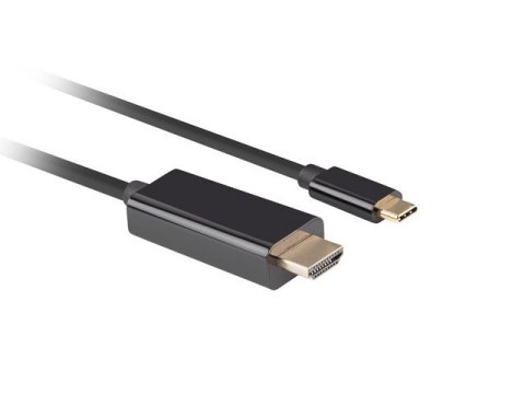 Kabel USB-C(M)->HDMI(M) 4K 60HZ czarny Kabel USB-C(M)->HDMI(M) 4K 60HZ czarny