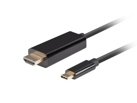 Kabel USB-C(M)->HDMI(M) 4K 60HZ czarny Kabel USB-C(M)->HDMI(M) 4K 60HZ czarny