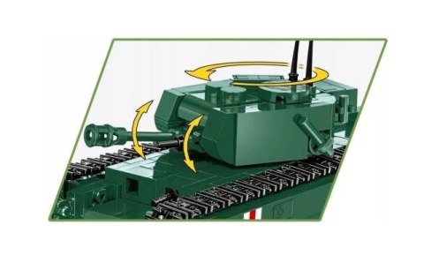 Klocki HC WWII Churchill MK.IV 315 elementów Klocki HC WWII Churchill MK.IV 315 elementów