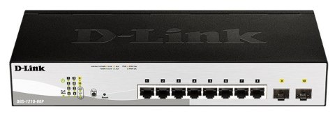 Przełącznik DGS-1210-08P Switch 8GE PoE 2SFP Przełącznik DGS-1210-08P Switch 8GE PoE 2SFP