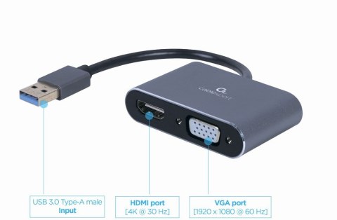 Adapter USB 3.0 to HDMI VGA D-SUB Adapter USB 3.0 to HDMI VGA D-SUB