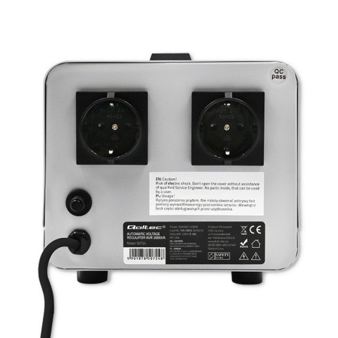 Automatyczny stabilizator napięcia AVR 2000VA Automatyczny stabilizator napięcia AVR 2000VA