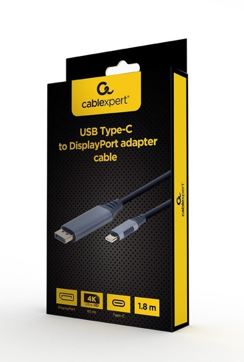 Kabel USB-C do DisplayPort 1.8m Kabel USB-C do DisplayPort 1.8m