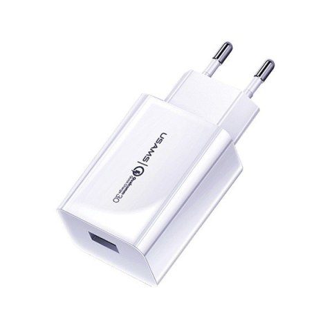 Ładowarka sieciowa T22 1xUSB 18W QC 3.0 Ładowarka sieciowa T22 1xUSB 18W QC 3.0