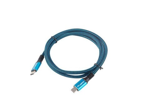 Kabel USB-C M/M USB4 1.2m 100W 8K 60HZ czarno-niebieski Kabel USB-C M/M USB4 1.2m 100W 8K 60HZ czarno-niebieski